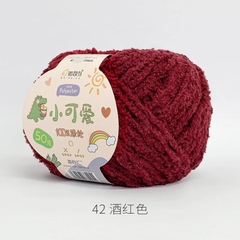 Len bông xù Xiaoke sợi 3mm cuộn 50g
