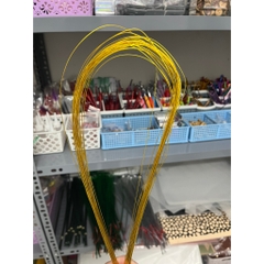 Kẽm xi sợi dài 80cm làm lá, hoa handmade