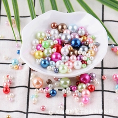 Hạt trai trang trí nhiều màu bằng nhựa ABS