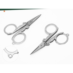 Kéo cắt đa năng mini gấp gọn bằng thép không gỉ