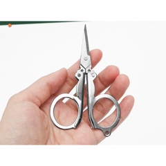 Kéo cắt đa năng mini gấp gọn bằng thép không gỉ