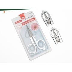 Kéo cắt đa năng mini gấp gọn bằng thép không gỉ