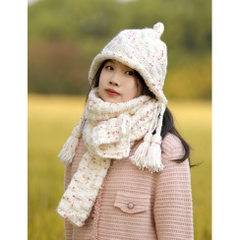 Len Pom Pom Color cuộn 50g