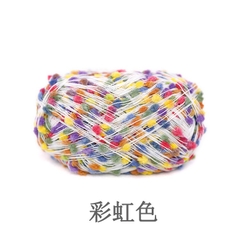 Len Pom Pom Color cuộn 50g