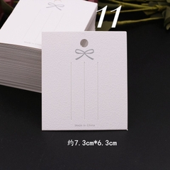 Bìa đựng kẹp tóc, trưng bày phụ kiện, trang sức handmade ( sét 10 cái)