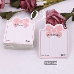 Bìa đựng kẹp tóc, trưng bày phụ kiện, trang sức handmade ( sét 10 cái)