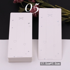 Bìa đựng kẹp tóc, trưng bày phụ kiện, trang sức handmade ( sét 10 cái)