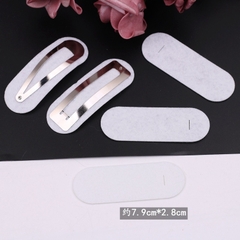 Phôi vải nỉ lót kẹp tóc ( gói 10 cái)