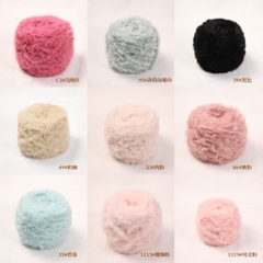 Len lông thỏ siêu mềm mịn cuộn 100g