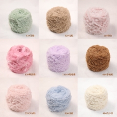 Len lông thỏ siêu mềm mịn cuộn 100g