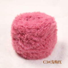 Len lông thỏ siêu mềm mịn cuộn 100g
