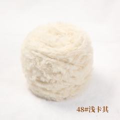 Len lông thỏ siêu mềm mịn cuộn 100g