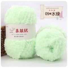 Len bông xù lông cừu siêu mềm mịn, màu siêu đẹp ( cuộn 50g)