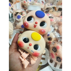 Mặt Baby Three 100% + tay chân ( giao ngẫu nhiên màu tóc)