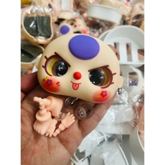 Mặt Baby Three 100% + tay chân ( giao ngẫu nhiên màu tóc)