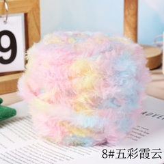 Len lông thỏ siêu mềm mịn cuộn 100g