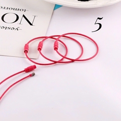 Vòng dây móc khóa nhiều màu ( 1 cái)