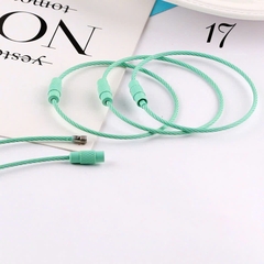 Vòng dây móc khóa nhiều màu ( 1 cái)