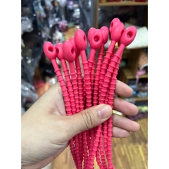 Móc khóa dây Silicone nhiều màu