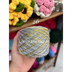 Sợi Cotton Việt Nam 1mm màu loang