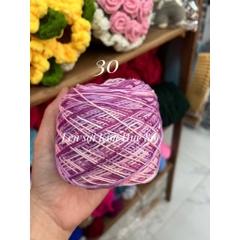 Sợi Cotton Việt Nam 1mm màu loang