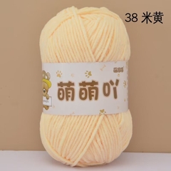 Len nhung gấu Meng Meng Ya cuộn 50g