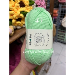 Len Yaoh Wool ( Shuxi Wool) sợi to 3mm cuộn 100g