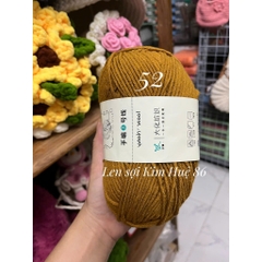 Len Yaoh Wool ( Shuxi Wool) sợi to 3mm cuộn 100g
