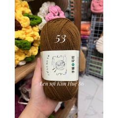 Len Yaoh Wool ( Shuxi Wool) sợi to 3mm cuộn 100g
