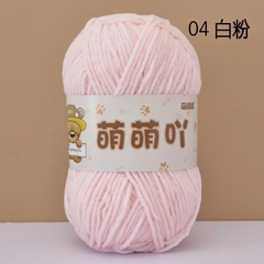 Len nhung gấu Meng Meng Ya cuộn 50g
