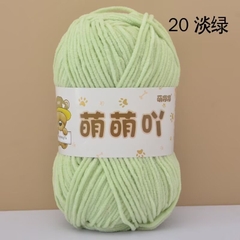 Len nhung gấu Meng Meng Ya cuộn 50g