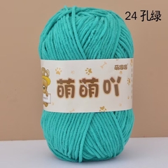 Len nhung gấu Meng Meng Ya cuộn 50g