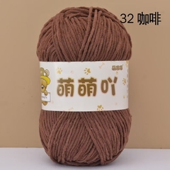 Len nhung gấu Meng Meng Ya cuộn 50g