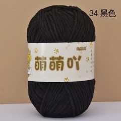 Len nhung gấu Meng Meng Ya cuộn 50g