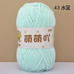 Len nhung gấu Meng Meng Ya cuộn 50g