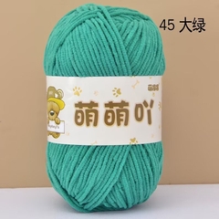 Len nhung gấu Meng Meng Ya cuộn 50g