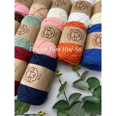Sợi Cotton Gai Woolies 100gr, chất liệu polyester
