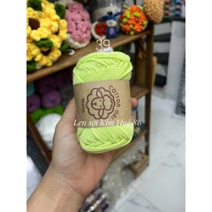 Sợi Cotton Gai Woolies 100gr, chất liệu polyester