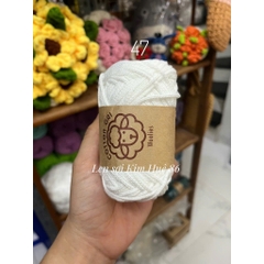 Sợi Cotton Gai Woolies 100gr, chất liệu polyester