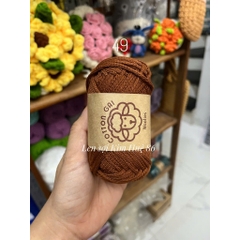 Sợi Cotton Gai Woolies 100gr, chất liệu polyester