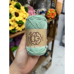 Sợi Cotton Gai Woolies 100gr, chất liệu polyester