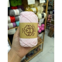 Sợi Cotton Gai Woolies 100gr, chất liệu polyester
