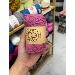 Sợi Cotton Gai Woolies 100gr, chất liệu polyester