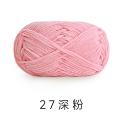 Len nhung Susan's Family, len bông sữa sợi 3mm cuộn 50g