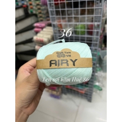 Sợi Airy móc mũ, túi cuộn 45g