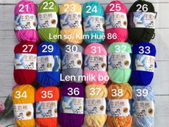 Len milk bò cuộn 50g