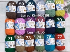 Len milk bò cuộn 50g