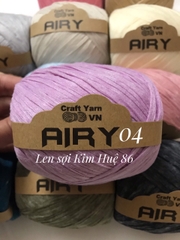 Sợi Airy móc mũ, túi cuộn 45g