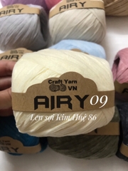 Sợi Airy móc mũ, túi cuộn 45g