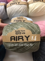 Sợi Airy móc mũ, túi cuộn 45g